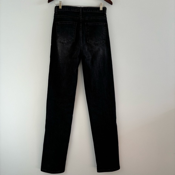 The Frankie Shop | High Waisted Split Hem Jeans - Picture 4 of 7